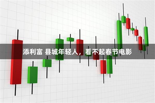 添利富 县城年轻人，看不起春节电影