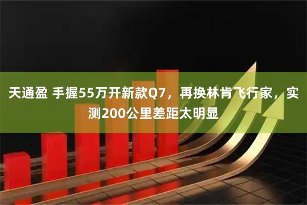 天通盈 手握55万开新款Q7，再换林肯飞行家，实测200公里差距太明显